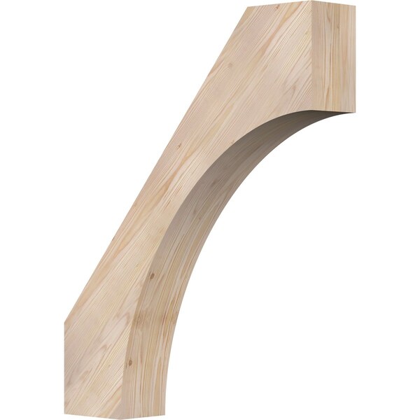 Ekena Millwork 5 1/2"W x 28"D x 34"H Westlake Smooth Knee Brace, Douglas Fir BRC06X28X34WTL00SDF - main
